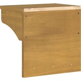  Zidna vješalica za kapute SANDNES 43x30x42 cm puno drvo bor | shoptok.hr