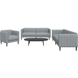  3-dijelni set sofa svjetlosivi od tkanine Cijene