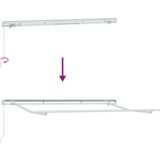 vidaXL okvir tende retraktabilna ručno upravljana 3.5x2 cm metal | shoptok.hr