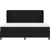  Krevet na okviru s madracem Crna 200x200 cm Tkanina | shoptok.hr