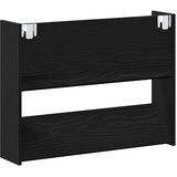  Ormar za cipele Crni hrast 82 x 18 x 60 cm Konstruirano drvo | shoptok.hr