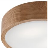 LAMKUR Plafonsko svetlo OAK 2xE27/60W/230V hrast, prečnik 37,5 cm | Eponuda.com