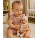 BEBA lutka za igru u bež bodiiju s dodacima – 18 cm | Shoptok.si