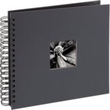 Hama fine art spiral grey 28x24 50 black pages 94879 Cijene