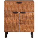  Noćni ormar s ladicama Smeđa 50 x 33 x 60 cm Čvrsto drvo manga | shoptok.hr