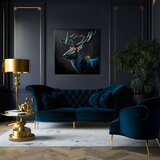  Dekorativna slika na platnu - premium art - peaceful forest guardian | ePonuda.com