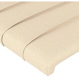  Okvir za krevet bez madraca krem 200x200 cm od tkanine | shoptok.hr