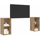  Set TV komoda Zidne 2 pcs Umjetnički hrast 37 x 35 x 72 cm | Eponuda.ba