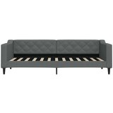  Raztegljiva postelja temno siva 80x200 cm blago | Shoptok.si
