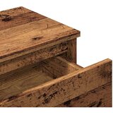 vidaXL Nočna omarica 2 kosa star les 40x30x39 cm iverna plošča | Shoptok.si