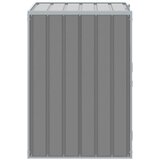  Spremište za jednu kantu za otpad siva 72x81x115 cm čelično | Eponuda.com