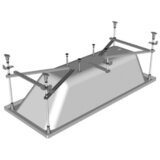 Kolpa San podnožje za pravokotne kadi UN CM 180-200 573010 | Shoptok.si