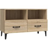 vidaXL TV omarica sonoma hrast 80x36x50 cm inženirski les, (20600660) | Shoptok.si
