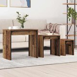  Gnezdeći Kafić 3 pcs Staro drvo 60 x 35 x 56 cm Cijene
