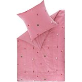 Esprit POSTELJNINA JOELLE 140/200 cm saten rdeča Slike