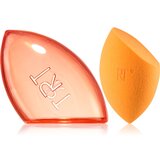 Real Techniques Miracle Complexion Sponge darilni set gobica za ličila 1 kos + škatlica 1 kos za ženske Cene