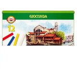 ICO ICO: Gioconda ulje pastele, 12 kom, Koh-I-Noor | shoptok.hr
