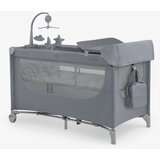 Kikka Boo Krevetac Nighty Night premium 2 nivoa sa rancem i pultom Grey KKB11153 Cene