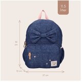 Kidzroom dječji ruksak Blossom and Bows - Bow Blue Jeans | shoptok.hr