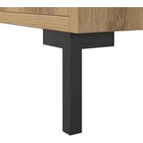  Komoda boja hrasta artisana 90 x 34 x 80 cm konstruirano drvo | shoptok.hr