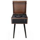 Akai ATT-101BT retro gramofon s Bluetooth 5.0, USB/SD in vgrajenimi zvočniki – rjav | Shoptok.si