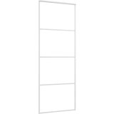  Klizna vrata od mutnog stakla ESG i aluminija 76x205 cm bijela | Eponuda.ba