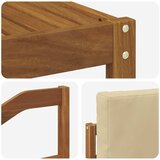  Set vanjskih sofa 10 kom. Prirodna i bež | shoptok.hr