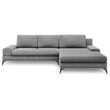 Windsor & Co Sofas siva raztegljiva sedežna garnitura Planet, desni kot Cene