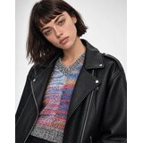 Only Usnjene jakne & Sintetične jakne ONLSOFT FAUX LEATHER OVS. BIKER Črna | Shoptok.si
