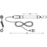 Osram LED Prenosna lampa za utičnicu HANDLAMP LED/8W/230V IP54 | Eponuda.com
