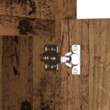  LED noćni ormarić 2 pcs Staro drvo 38 x 34 x 61 cm Iverica | shoptok.hr