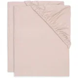 Plahta s gumicom Jersey 40/50x80/90 cm 2 kom, Wild Rose