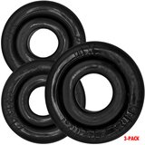 Oxballs Rimringz Multi Size 3-Pack Cockrings Black Cene