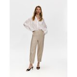 Reserved Lanene hlače - bež | shoptok.hr