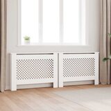  Pokrovi za radijator 2 kom bijeli 112 x 19 x 81,5 cm MDF | shoptok.hr