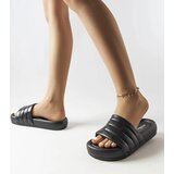 Gemre Black quilted slides Dorene | shoptok.hr