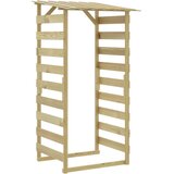 Pergole s krovom 6 kom 100 x 90 x 200 cm impregnirana borovina | shoptok.hr