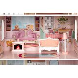  Velika Barbie kućica za lutke sa kompletom namještaja | Eponuda.com