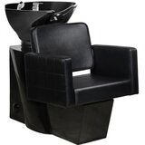 Shumee Gabbiano hairdressing wash Ankara črna/črna posoda, (21388818) | Shoptok.si