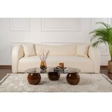 Hanah home sto za kafu Sphere Walnut Grey | ePonuda.com