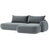 Makamii Prljavo plava sklopiva kutna garnitura (s desnim kutom/s ležaljkom) Hale – | shoptok.hr