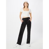 Juicy Couture Hlače 'Tina' črna / srebrna | Shoptok.si