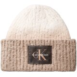 Calvin Klein Jeans Kape BRUSH?ED OMBRE CHUNKY RIB BEANIE LV04F8102G Bež Cene