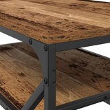  Kava Stol Staro drvo 90 x 50 x 40 cm Inženjerska drva i čelik | Eponuda.com
