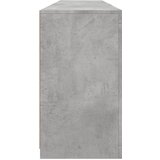  Komoda s LED svjetlima siva boja betona 162 x 37 x 67 cm Slike
