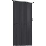  Vrtno spremište antracit 118,5 x 97 x 209,5 cm pocinčani čelik | shoptok.hr