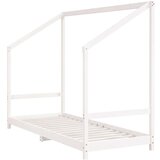 vidaXL Okvir za dječji krevet bijeli 2x(80x200) cm od masivne borovine | shoptok.hr