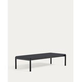 Kave Home Kovinska vrtna klubska mizica 63x149 cm Sorells – | Shoptok.si