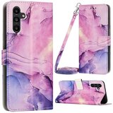 INORCO Za Samsung Galaxy A34 5G marmorni vzorec, ovitek za telefon, stojalo, usnjena torbica z naramnico, (22034728) | Shoptok.si