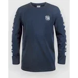 Logo Majica z dolgimi rokavi midnight blue